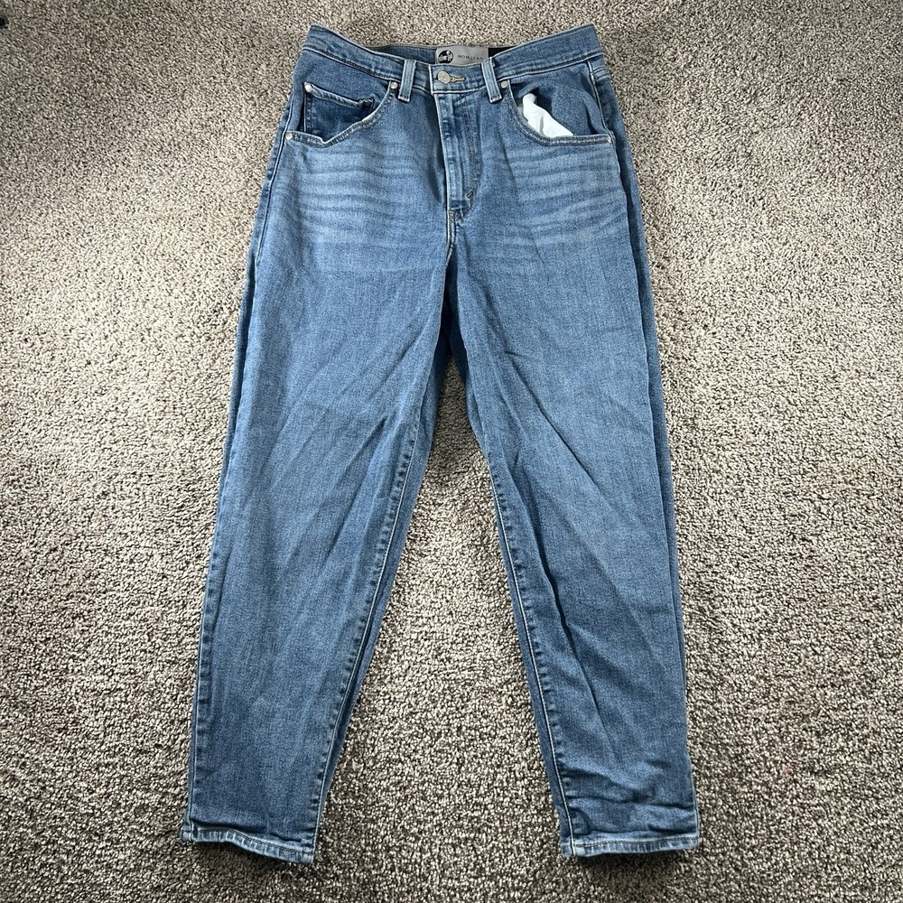 Levis Silver Tab Mom Jeans Womens‎ 30 (Fits 28x25) High Rise Stretch Baggy Denim